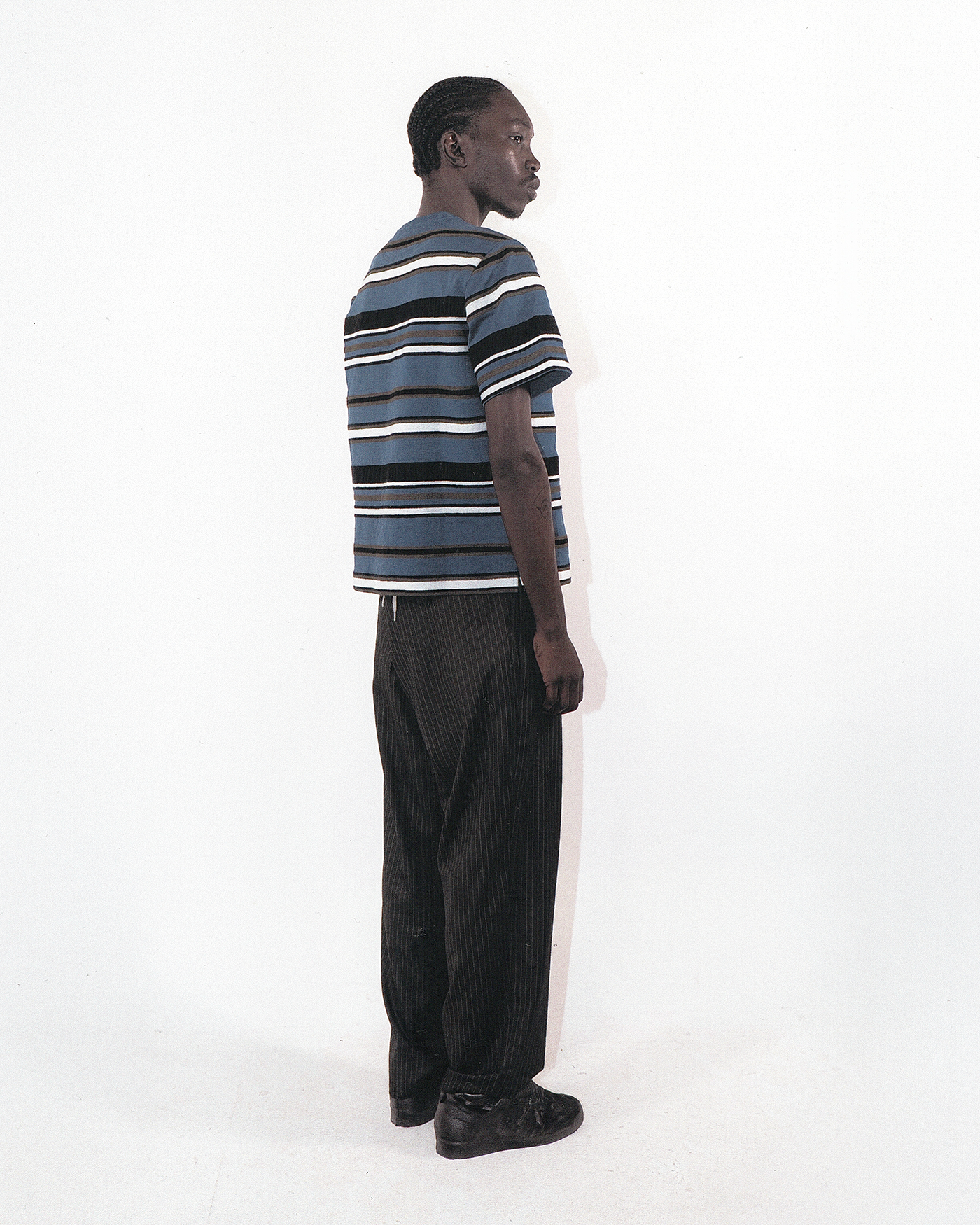 Stripe Chain Stitch T-Shirt