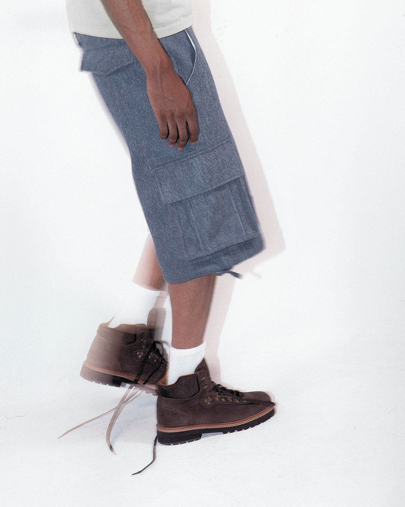 Wool Cargo Shorts