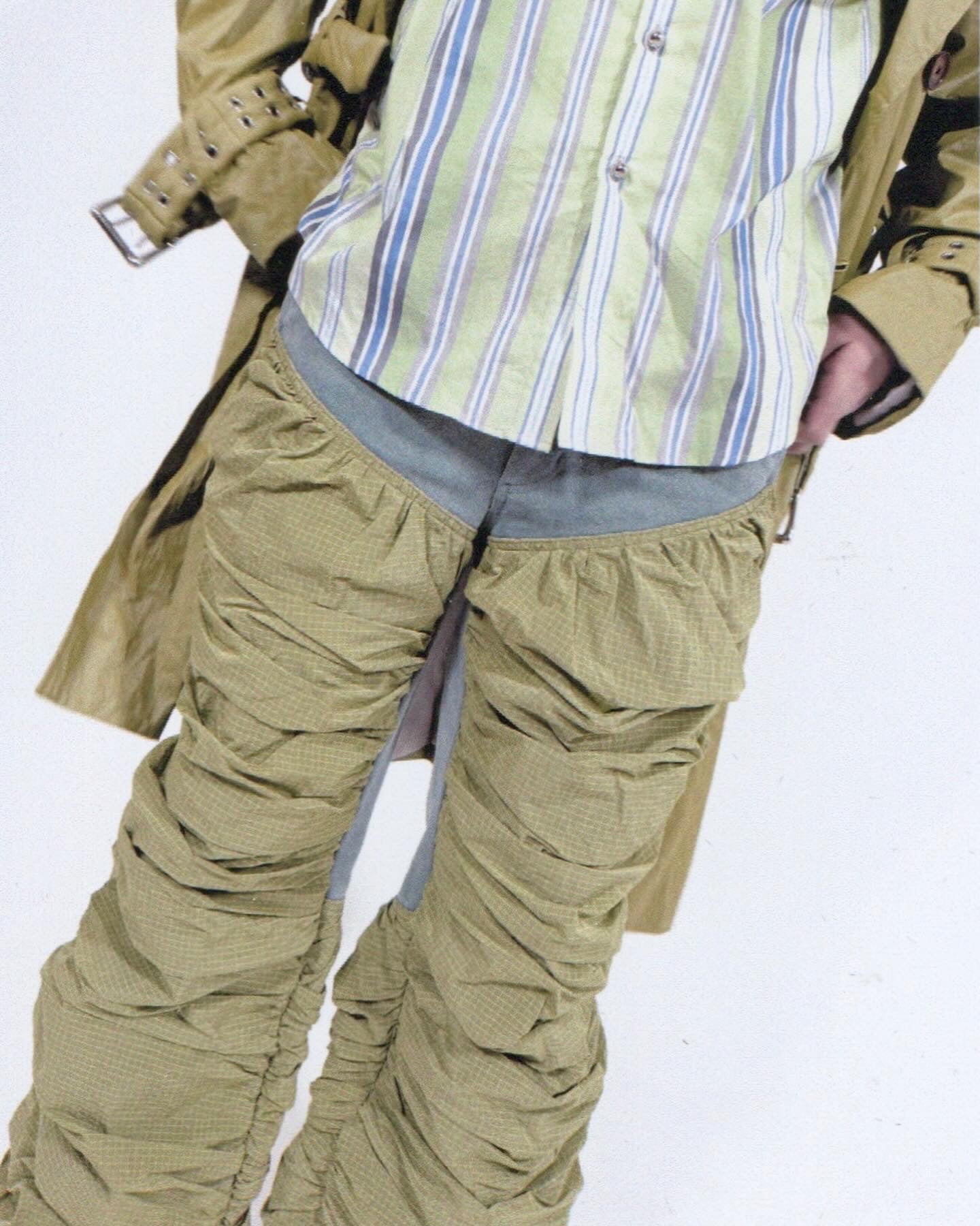 Ruffled Fishing Pants