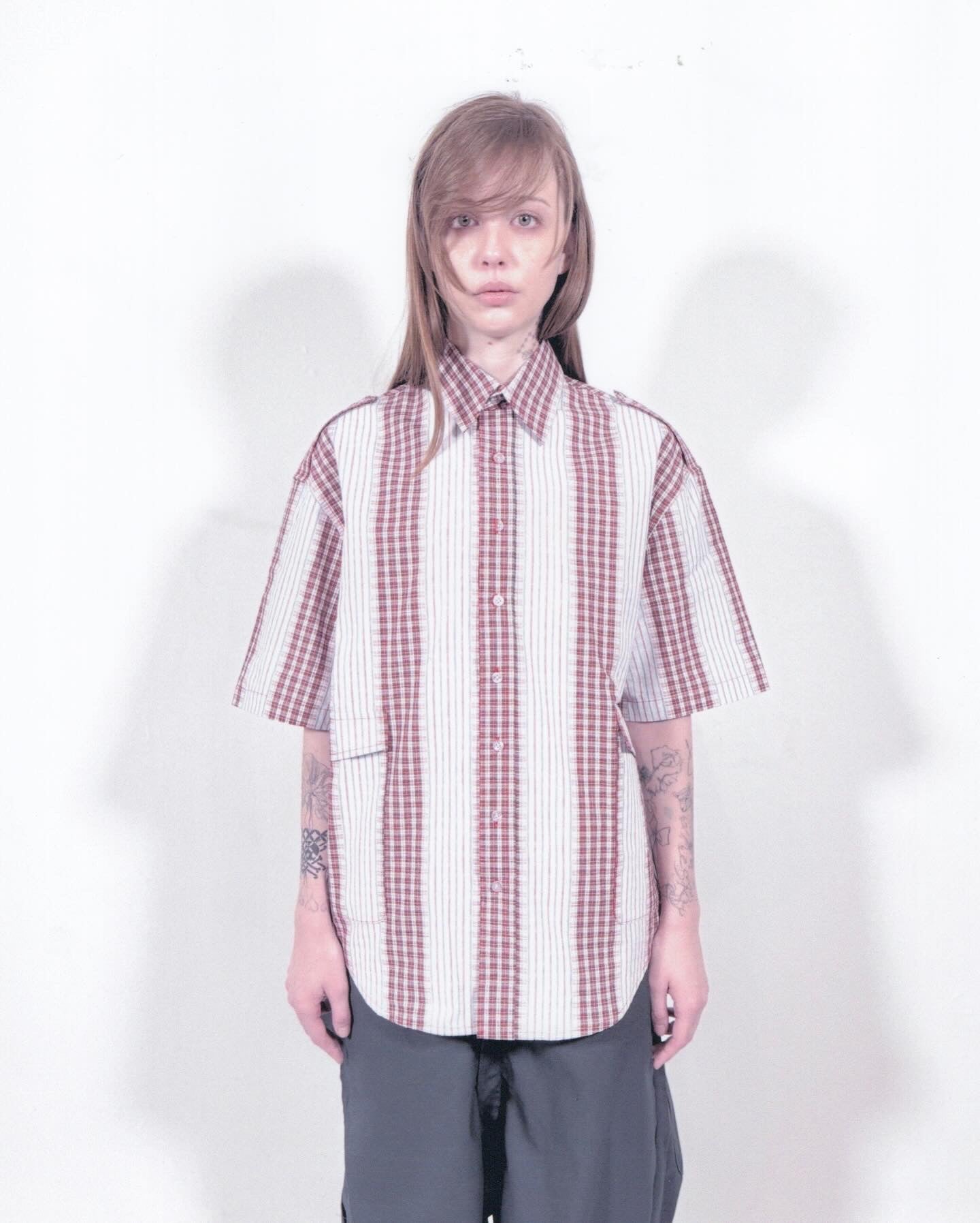 Stripe Plaid Shirt