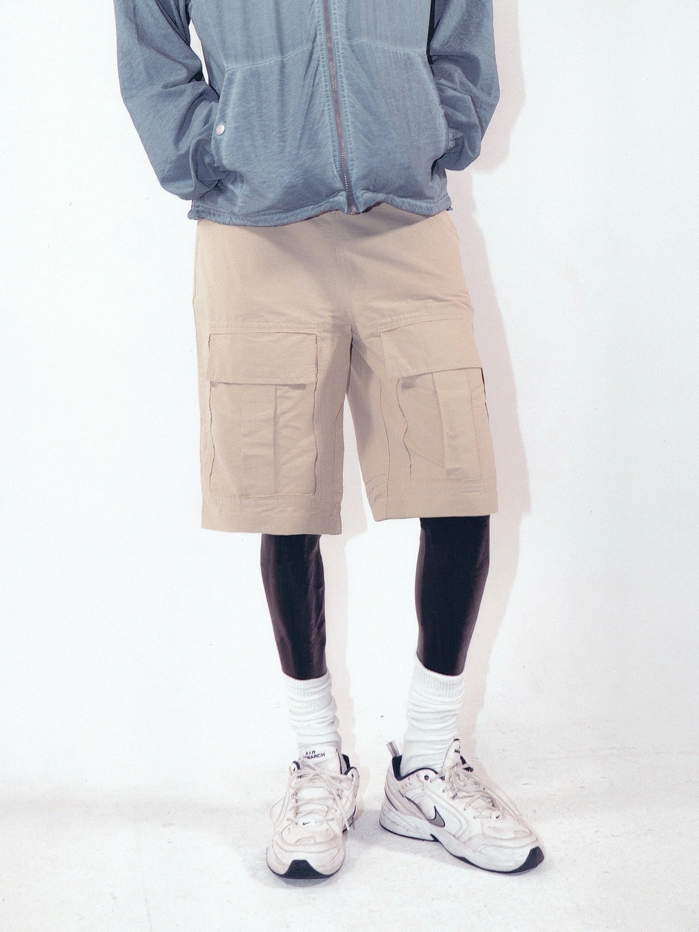 Cut Out Cargo Shorts