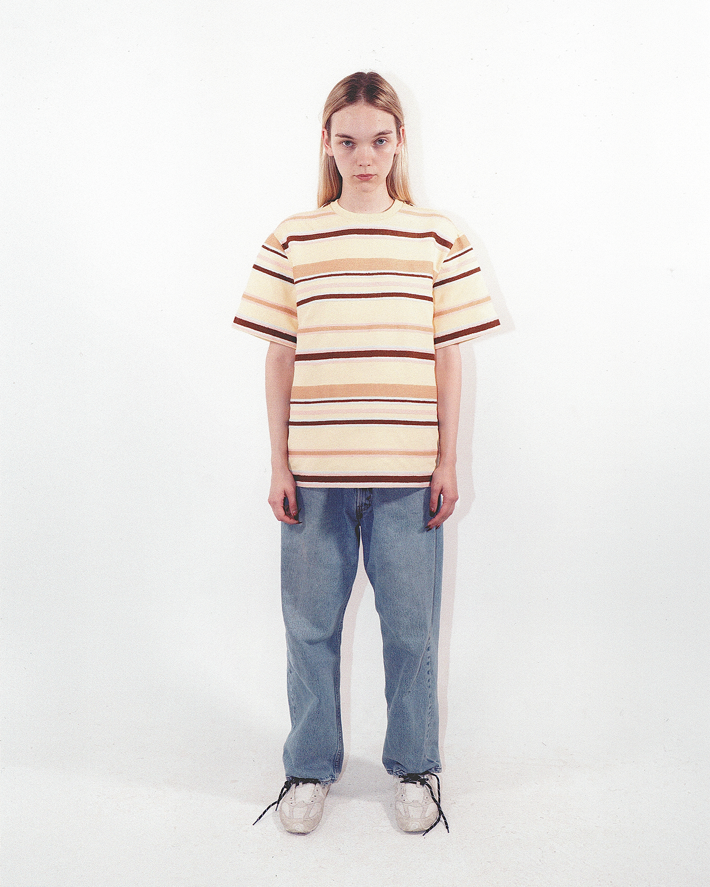 Stripe Chain Stitch T-Shirt