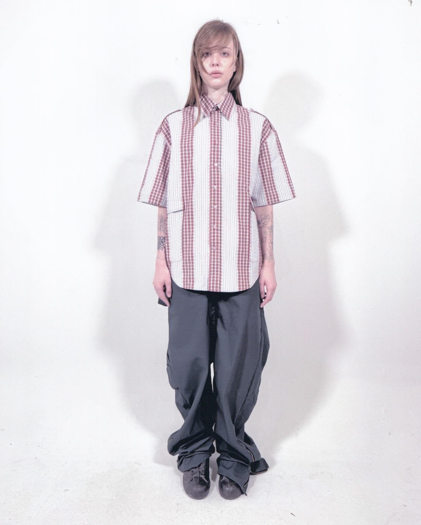 Stripe Plaid Shirt
