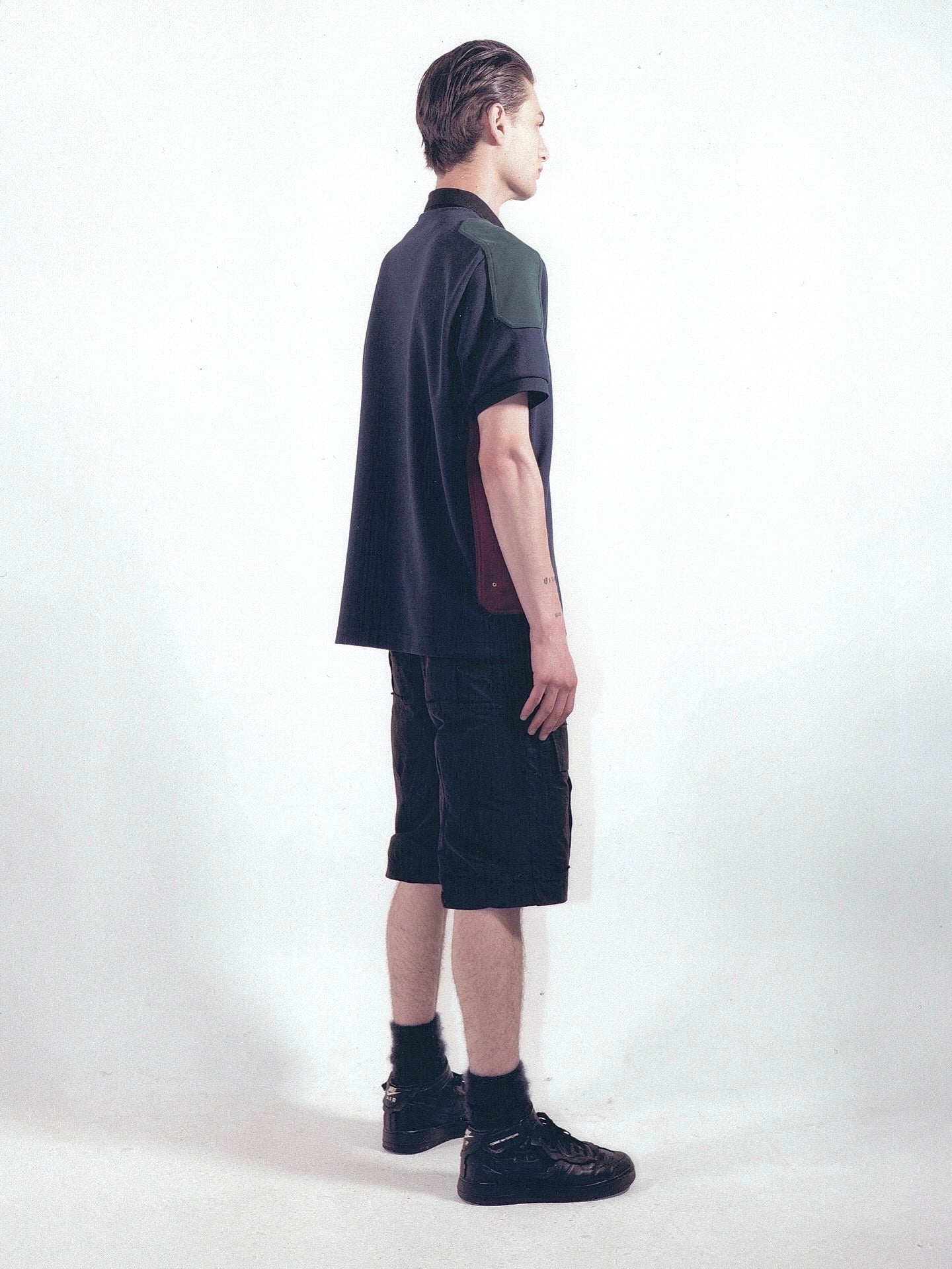 Cut Out Cargo Shorts