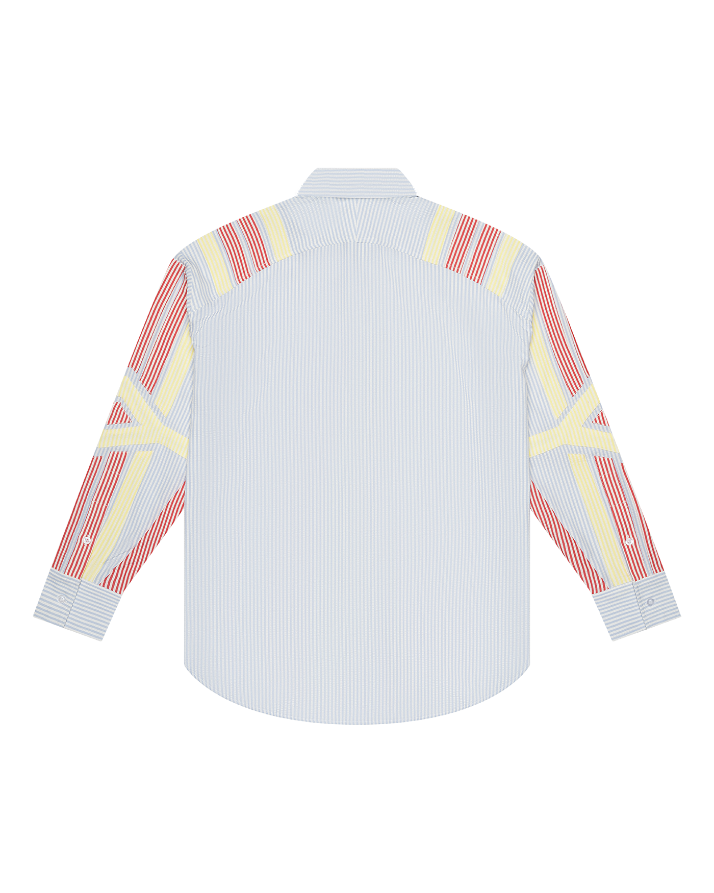 Seersucker Pinstripe Skiing Shirt