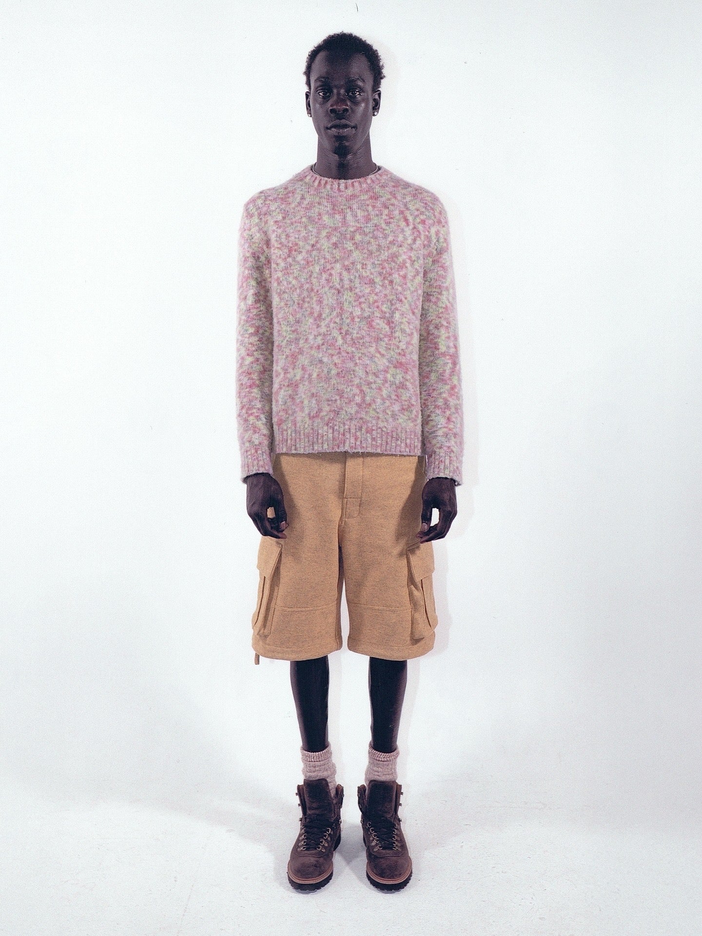 Wool Cargo Shorts