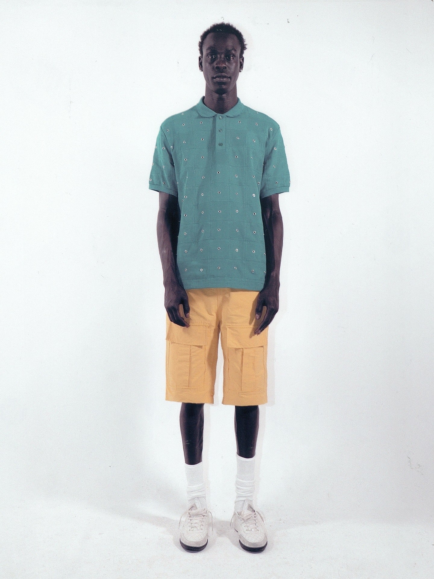 Cut Out Cargo Shorts