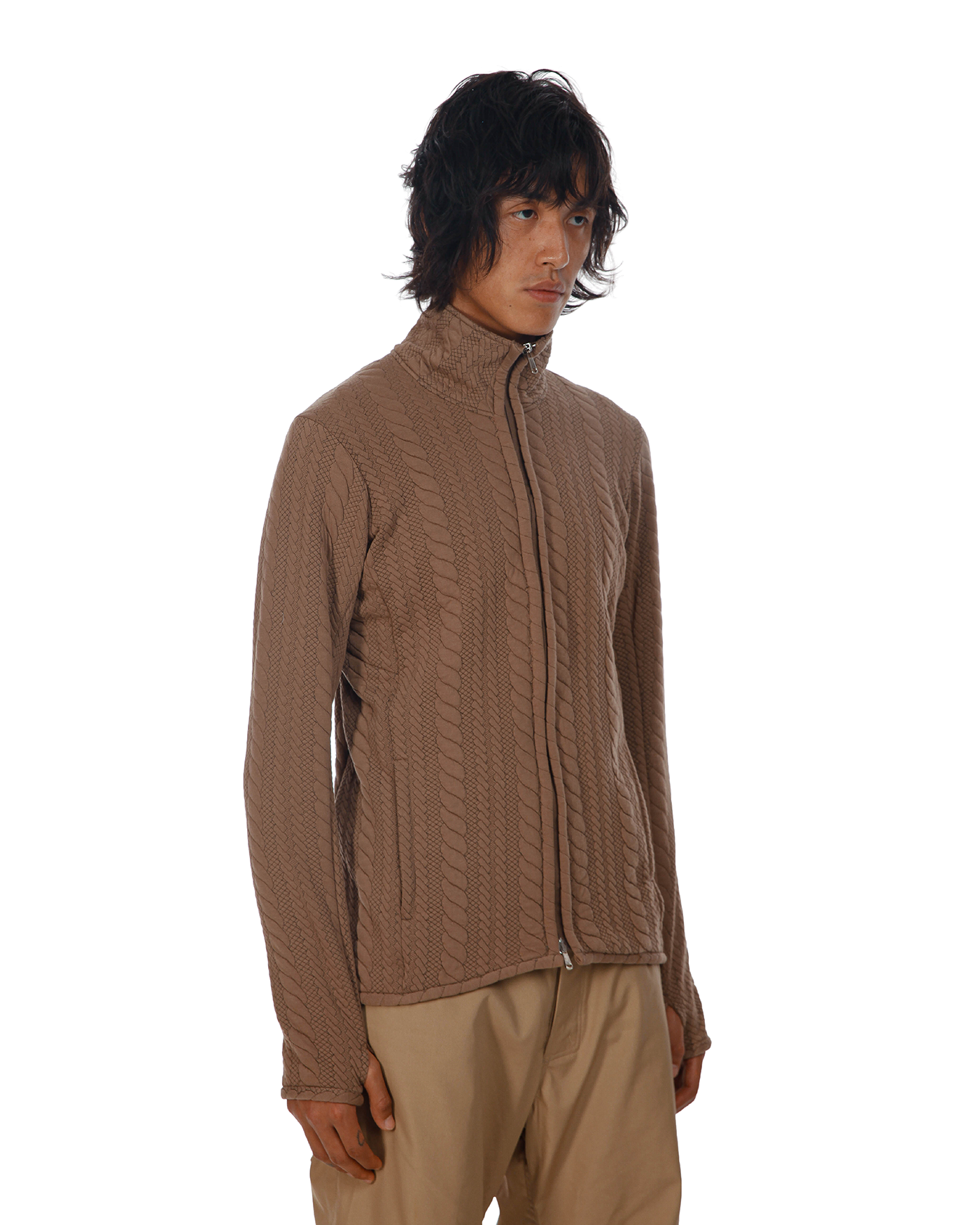 Quilted Cable Knit Specialist Jacket