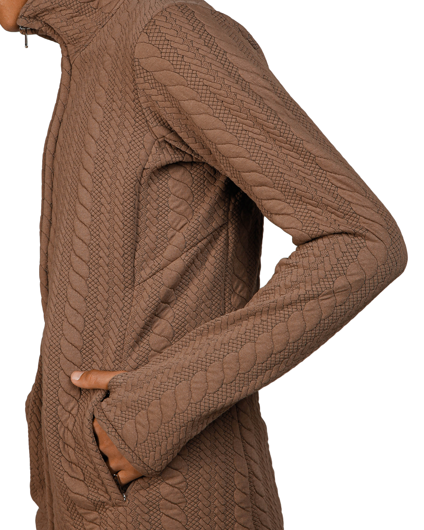 Quilted Cable Knit Specialist Jacket