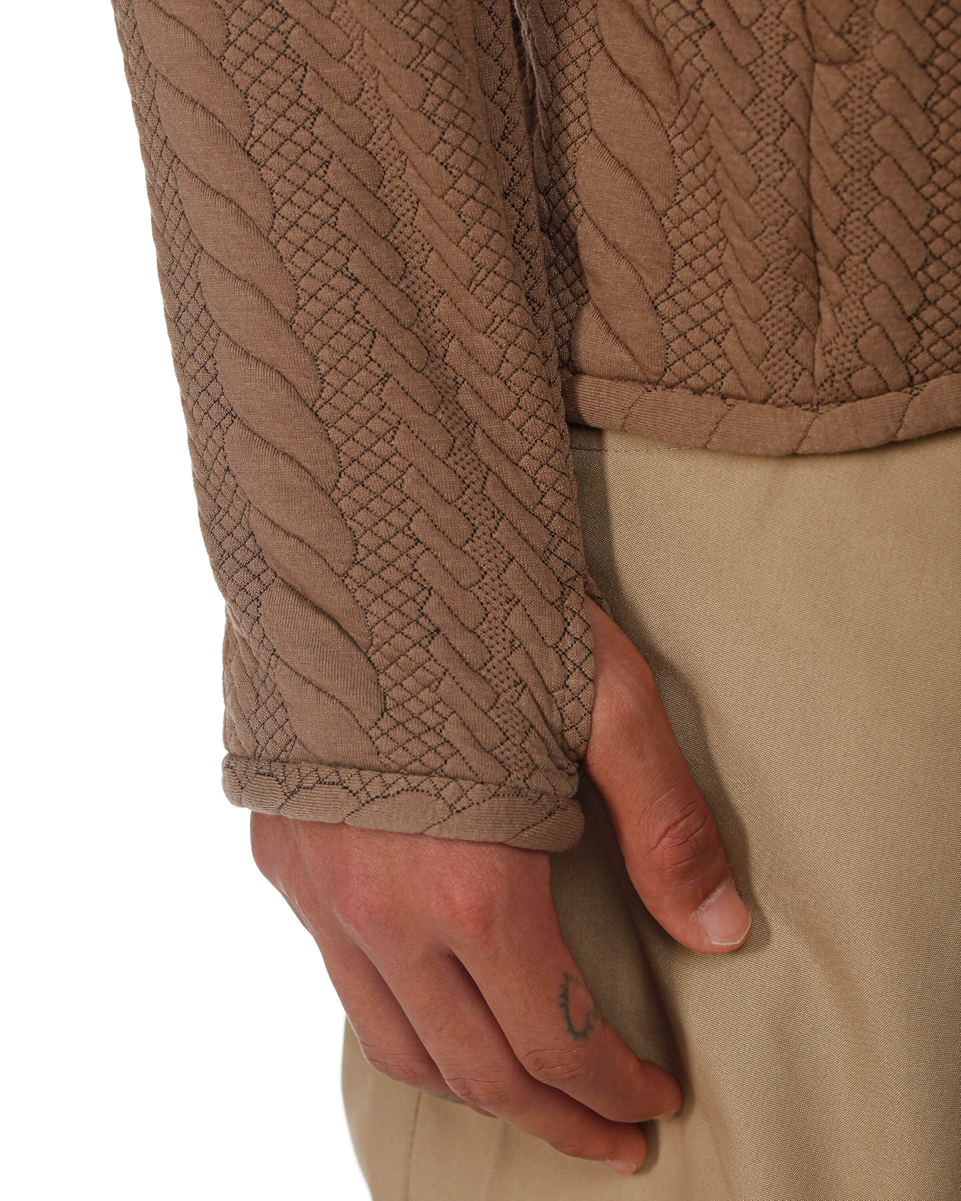 Quilted Cable Knit Specialist Jacket