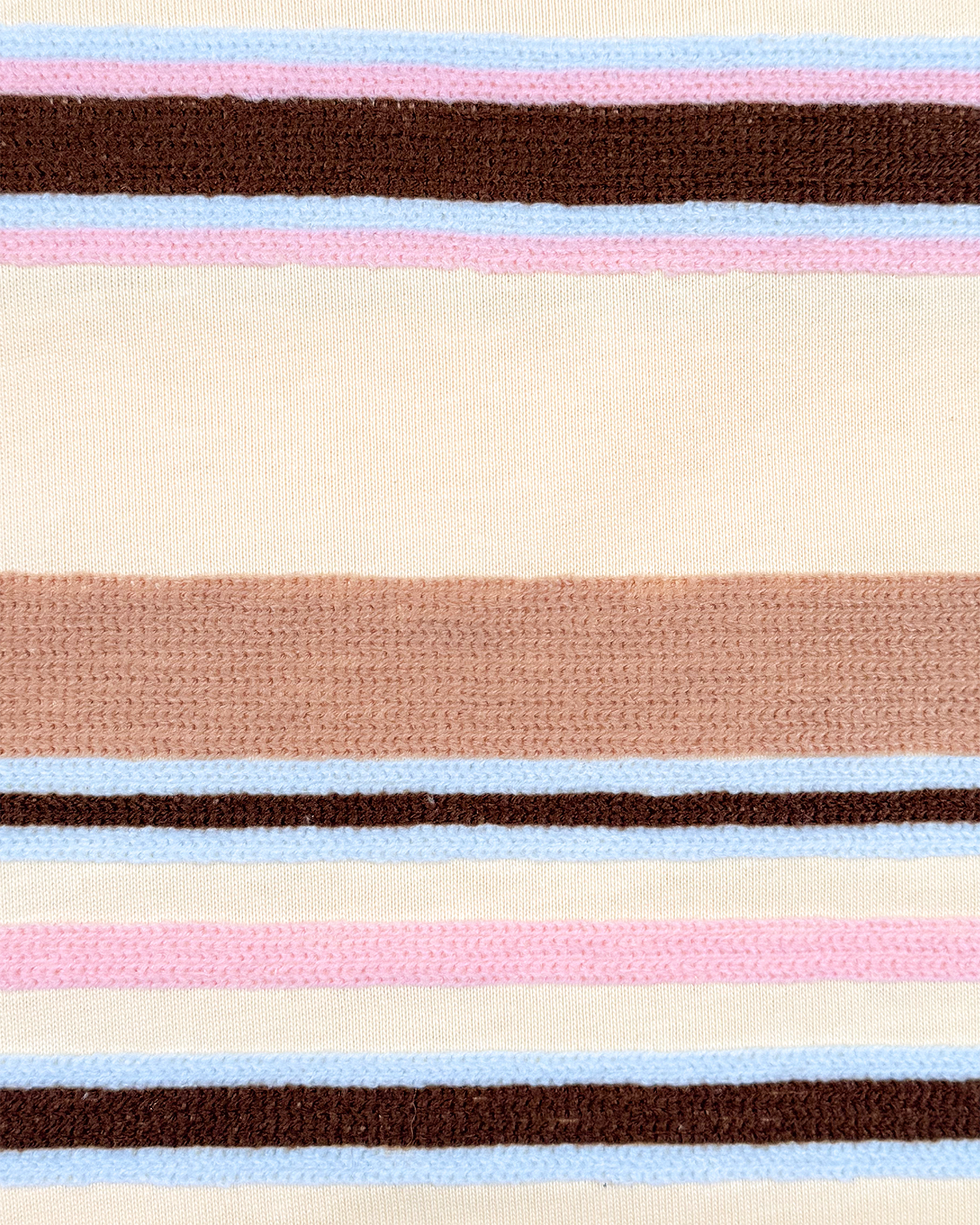 Stripe Chain Stitch T-Shirt