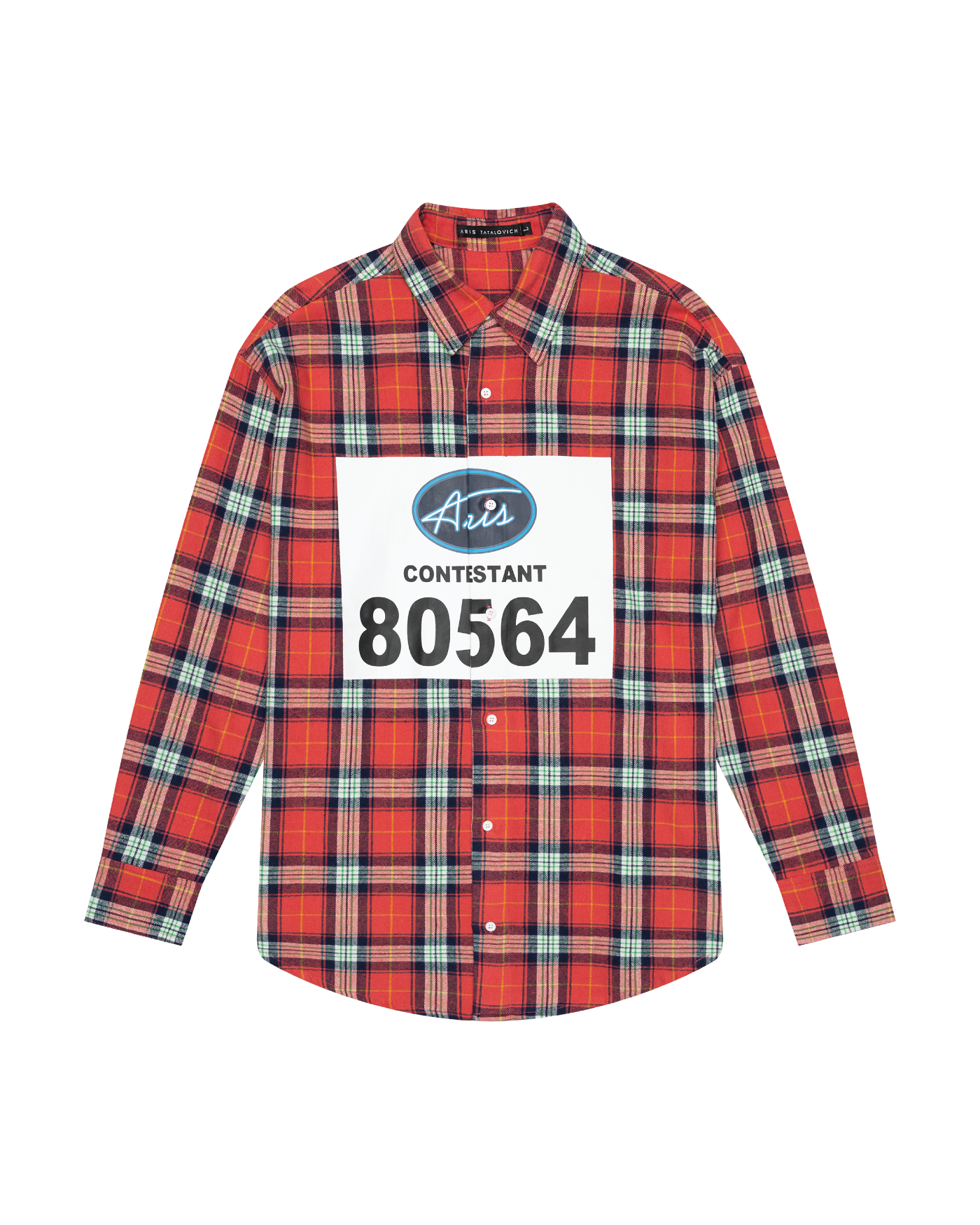 Contestant Plaid Flannel Shirt
