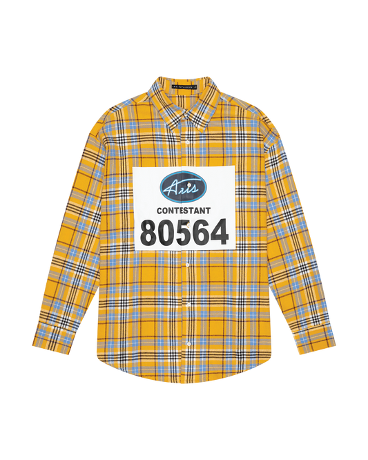 Contestant Plaid Flannel Shirt