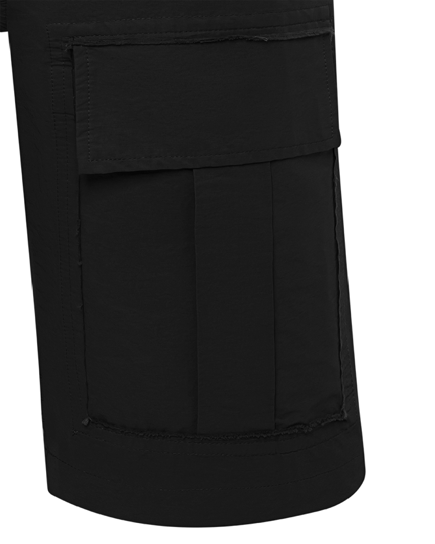 Cut Out Cargo Shorts