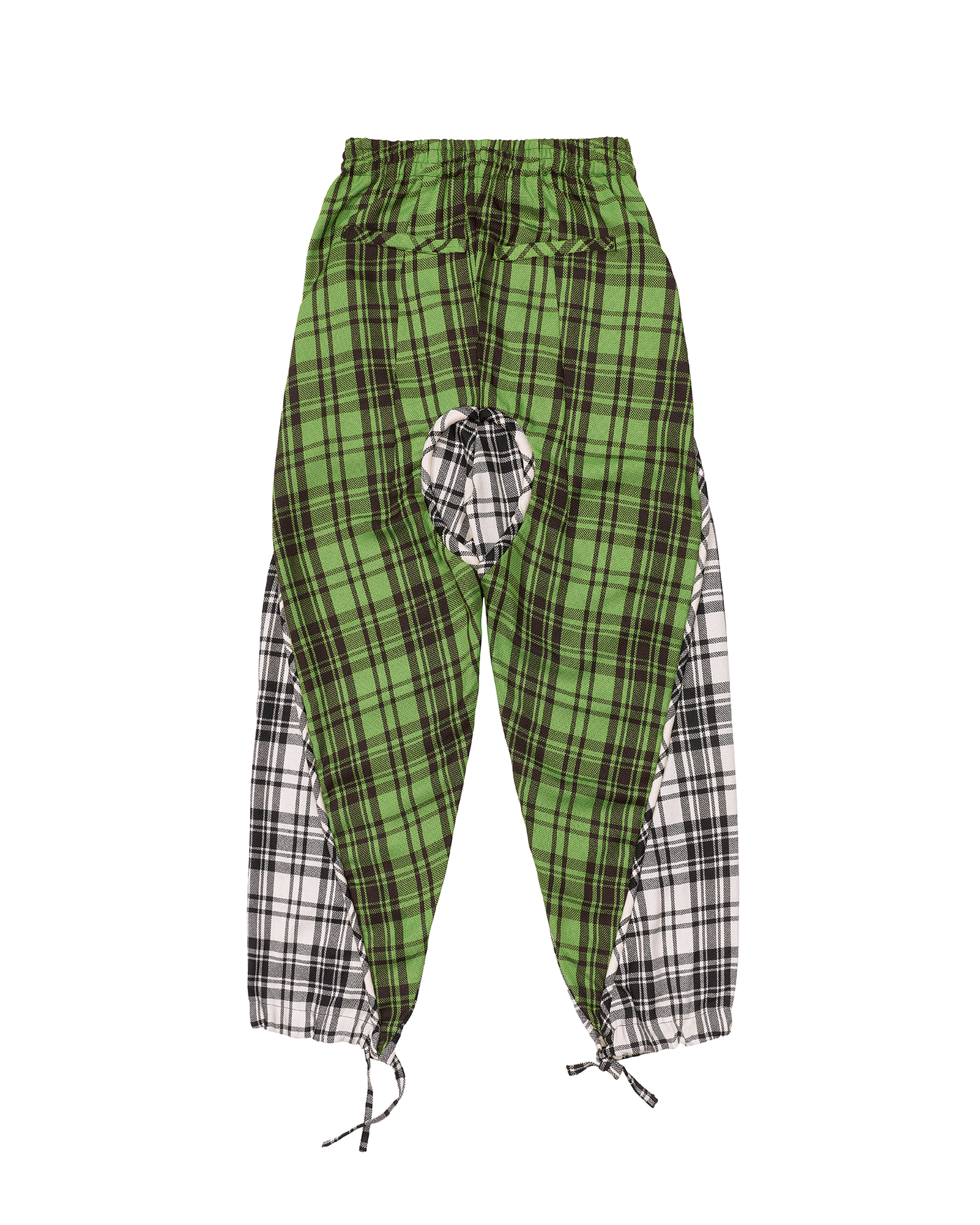 Plaid Piping Lounge Pants