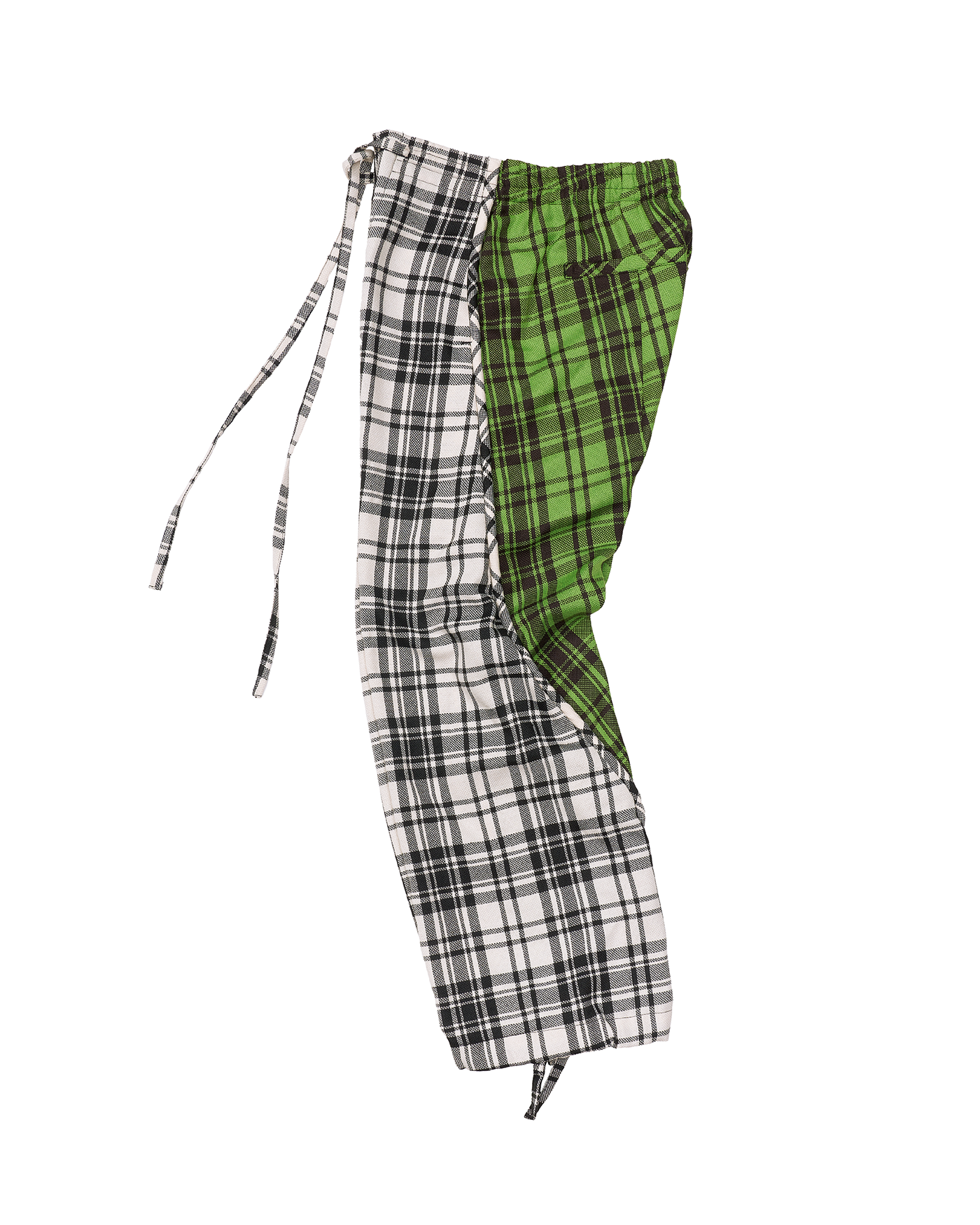 Plaid Piping Lounge Pants