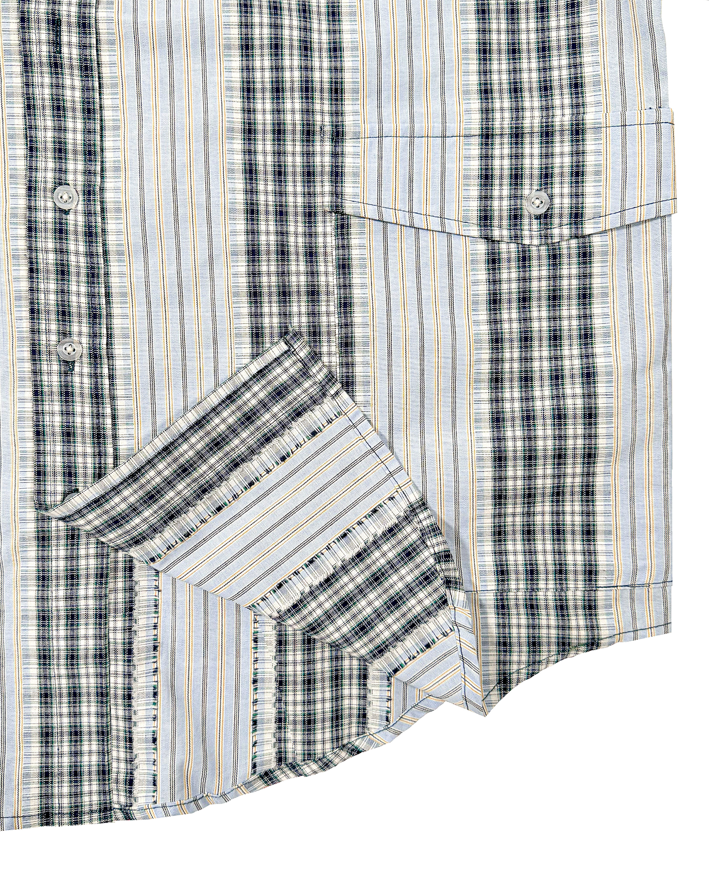 Stripe Plaid Shirt
