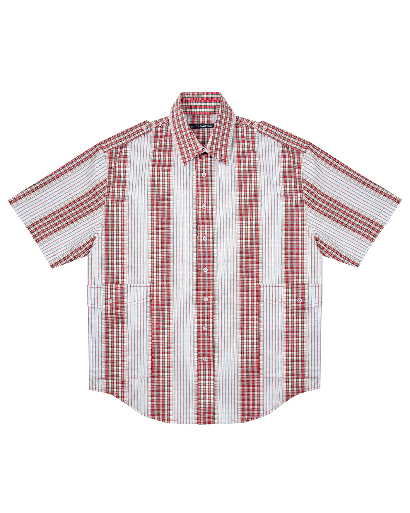 Stripe Plaid Shirt