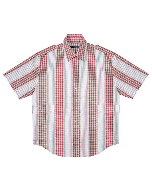 Stripe Plaid Shirt