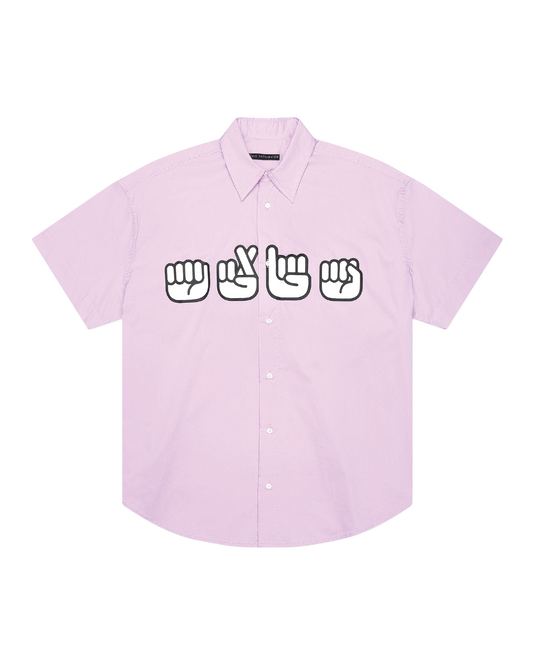 Sign Language Short Sleeve Shirt