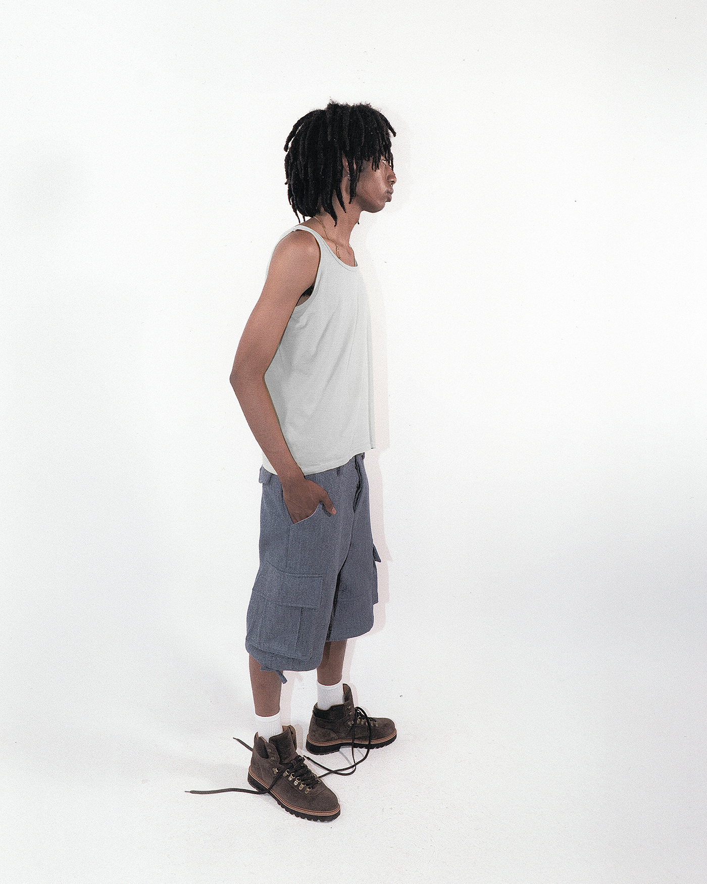 Wool Cargo Shorts