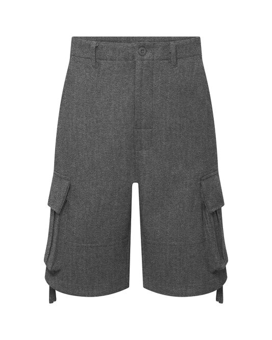 Wool Cargo Shorts